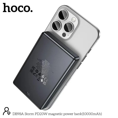 Hoco DB98A Storm PD 20W 10000mAh Slim Magnatic Power Bank